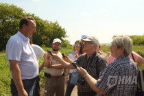 Осмотр свекольного поля