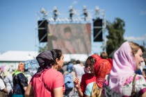 Торжества, посвященные обретению мощей преподобного Серафима Саровского, в Дивееве