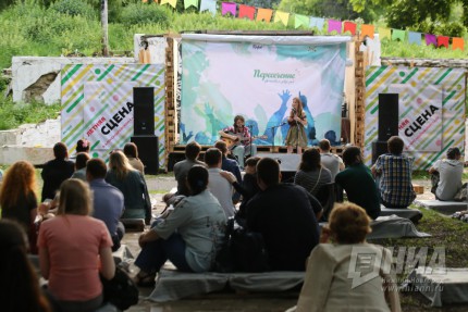 Музыкальный фестиваль Пересечение в Александровском саду