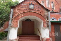 Старообрядческая Успенская церковь в Нижнем Новгороде в процессе реставрации