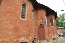 Старообрядческая Успенская церковь в Нижнем Новгороде в процессе реставрации