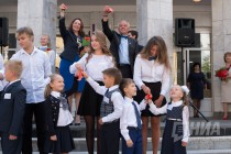 Торжественная линейка 1 сентября в нижегородской авторской академической школе №186