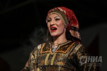 Праздничная программа от Надежды Бабкиной и коллектива Русская песня