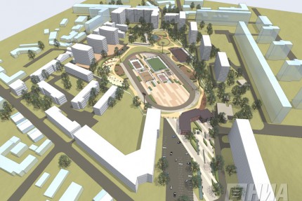 Нижегородские активисты ОНФ представили новые эскизные проекты планировки стадиона Водник 26 декабря