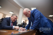 Депутаты Николай Сатаев и Андрей Дранишников