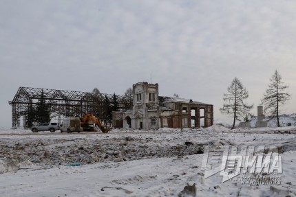 Территория Стрелки и текущее состояние пакгаузов