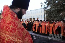 Пасхальный крестный ход в Нижнем Новгороде