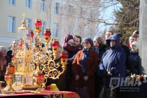 Пасхальный крестный ход в Нижнем Новгороде