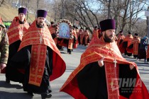 Пасхальный крестный ход в Нижнем Новгороде