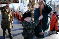 Пасхальный крестный ход в Нижнем Новгороде