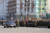 Первая репетиция парада в честь 73-летия Победы
