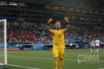 Вратарь сборной Дании Каспер Шмейхель