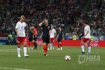 Матч Хорватия - Дания на Стадионе Нижний Новгород