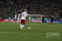 Матч Хорватия - Дания на Стадионе Нижний Новгород