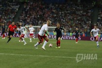 Матч Хорватия - Дания на Стадионе Нижний Новгород