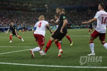 Матч Хорватия - Дания на Стадионе Нижний Новгород