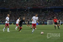 Матч Хорватия - Дания на Стадионе Нижний Новгород