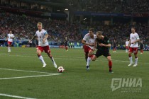 Матч Хорватия - Дания на Стадионе Нижний Новгород