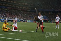 Матч Хорватия - Дания на Стадионе Нижний Новгород