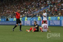 Матч Хорватия - Дания на Стадионе Нижний Новгород