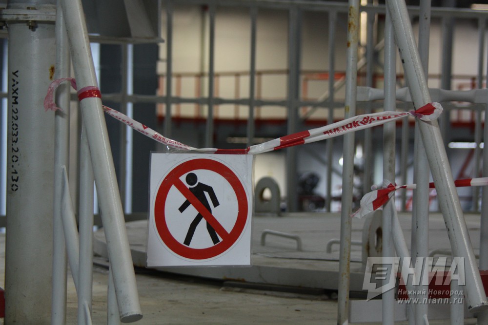 Доступ в недостроенное здание в Выксунском г.о. Нижегородской области закрыт по требованию прокуратуры