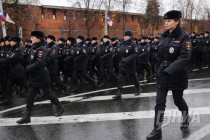 Смотр личного состава ГУ МВД РФ по Нижегородской области на пл. Минина и Пожарского