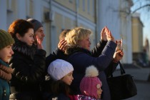 Отправка нижегородских призывников в Президентский и Семеновский полки