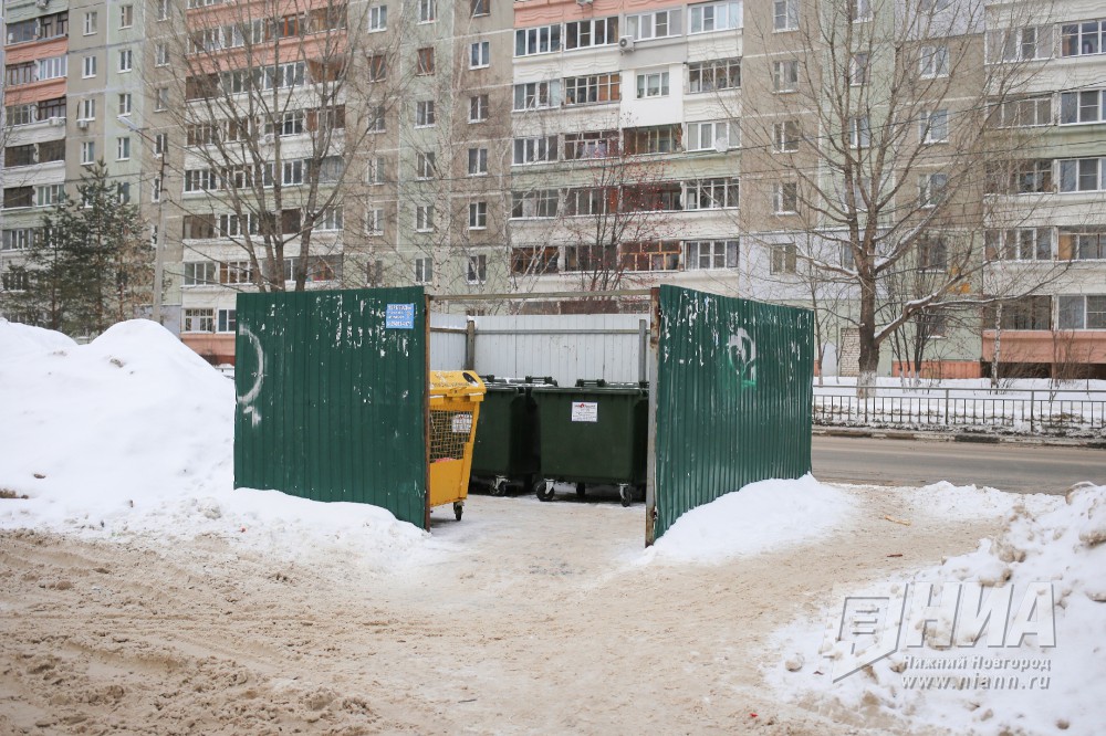 Нижэкология нн нижний. Мусор ТКО. Подъезд. Общественный туалет. Мусорная площадка с раздельным сбором зима Нижэкология НН.