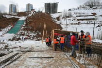 Керамическую лыжню разгона установят на трамплине в Нижнем Новгороде
