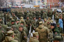 Первая репетиция парада Победы в Нижнем Новгороде 12 апреля