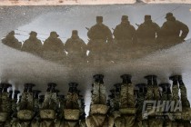 Первая репетиция парада Победы в Нижнем Новгороде 12 апреля