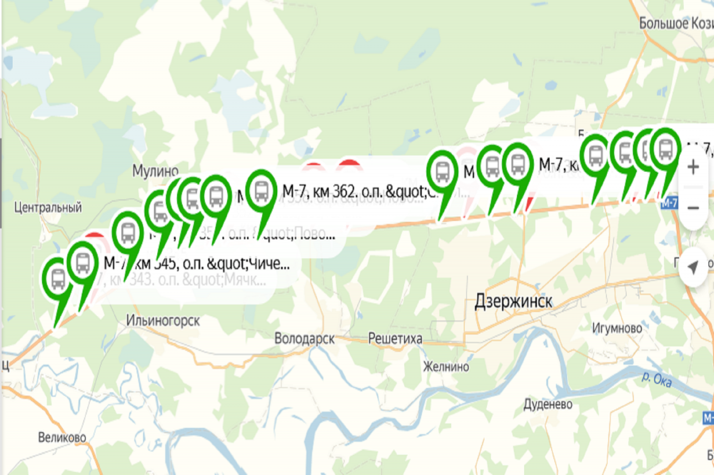 Трасса м7 волга на карте. Трасса м7 на карте Нижегородской области. М7 Волга на карте. Карта трассы м7 Волга. Расширение м7 в Нижегородской области.