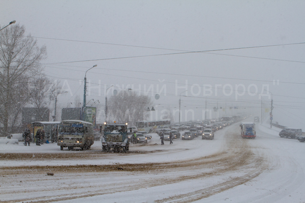 Чрезвычайные ситуации ожидаются в Нижнем Новгороде из-за снегопада и метели