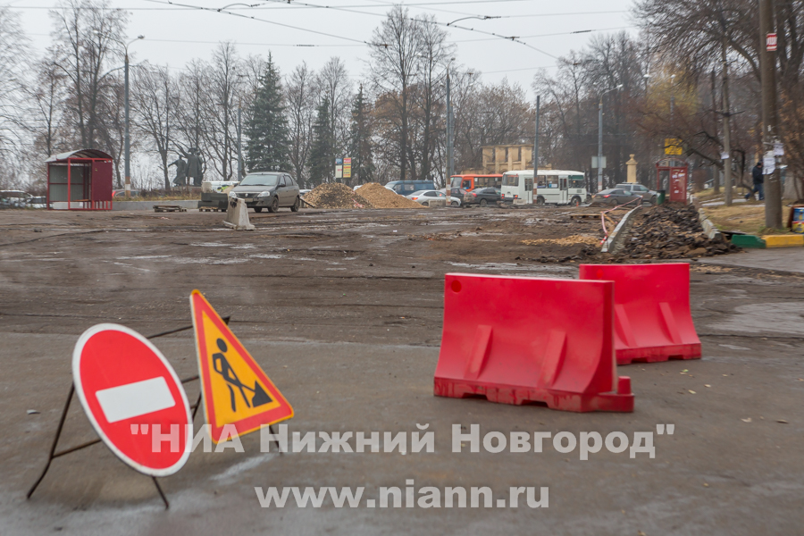 Улицы Фрунзе и Светлоярскую перекроют до конца декабря