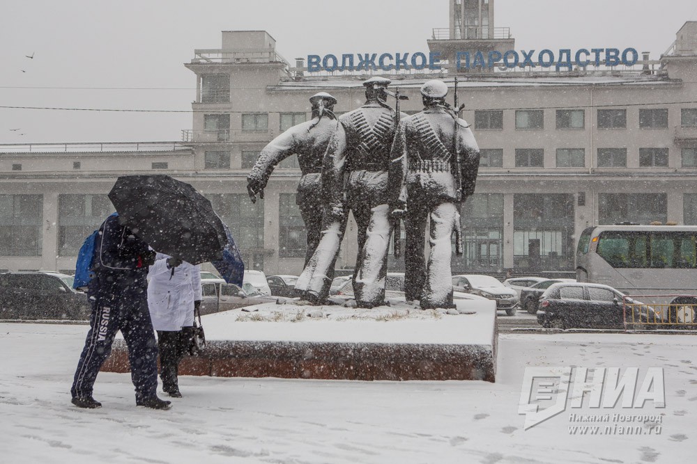 Сильная метель надвигается на Нижегородскую область