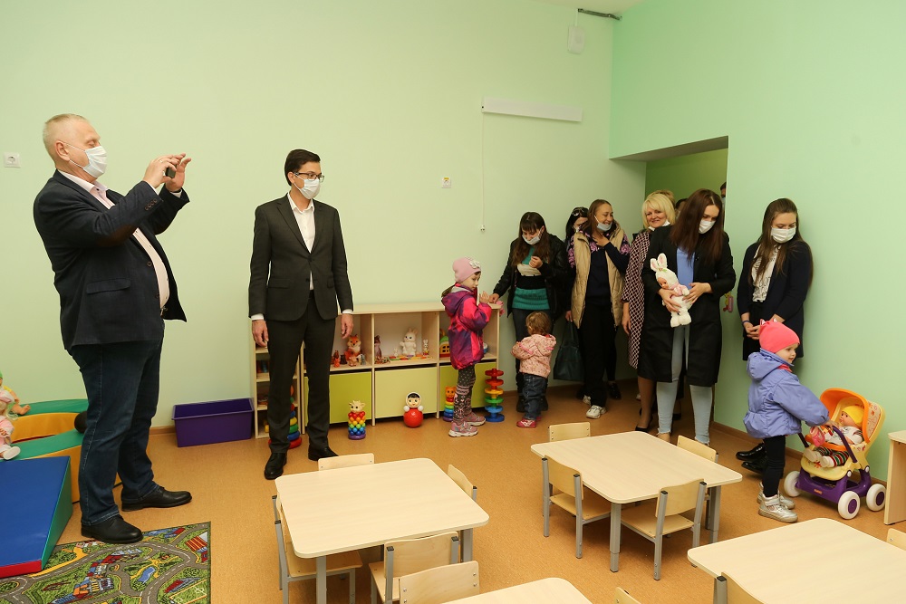 Ясельный пристрой к детскому саду открылся в Сормовском районе Нижнего Новгорода