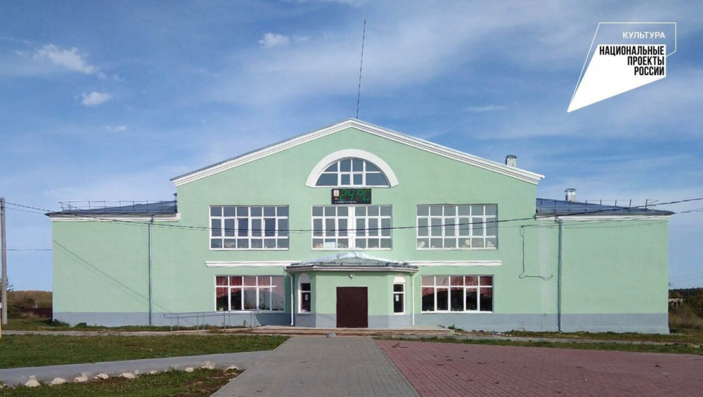 Сельский ДК отремонтировали в Дальнеконстантиновском районе