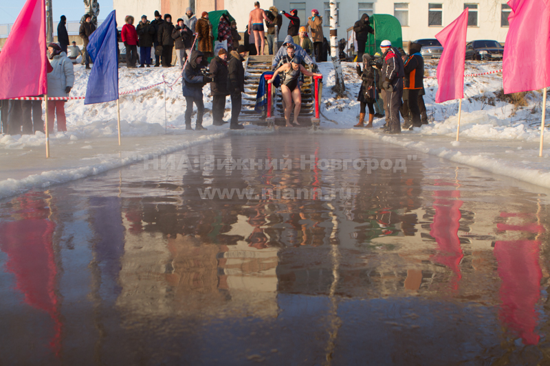 Женский заплыв в проруби пройдёт в Нижнем Новгороде в честь 8 Марта