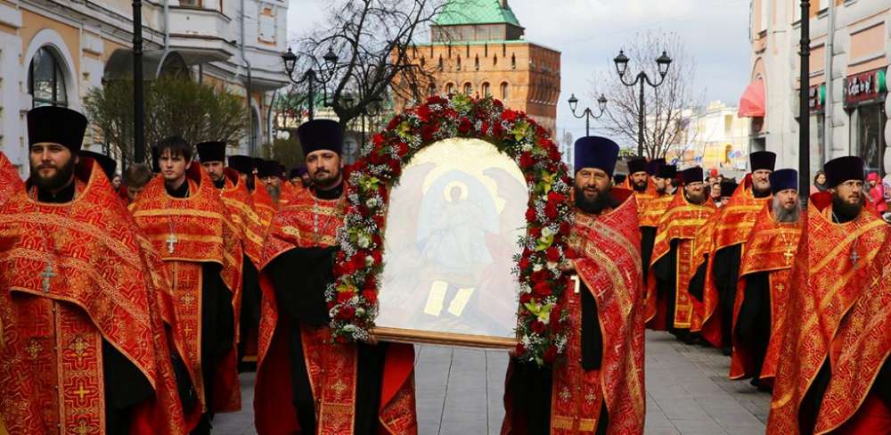 Пасхальный крестный ход состоится 2 мая в Нижнем Новгороде