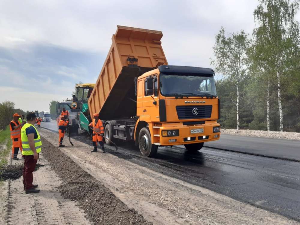 Ремонт подъезда к Дзержинску от трассы М7 планируется завершить уже в июне