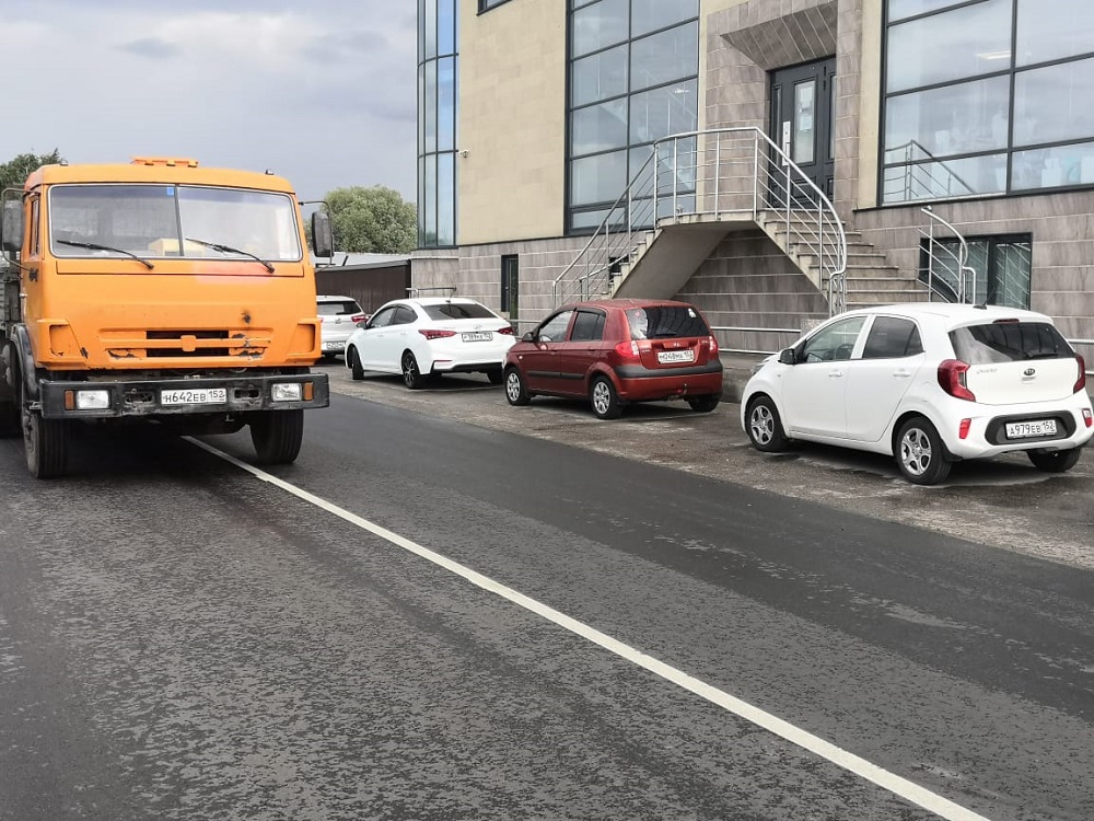 Подъезд к промзоне в старой части Кстова от автодороги М-7 отремонтировали за 22,6 млн рублей