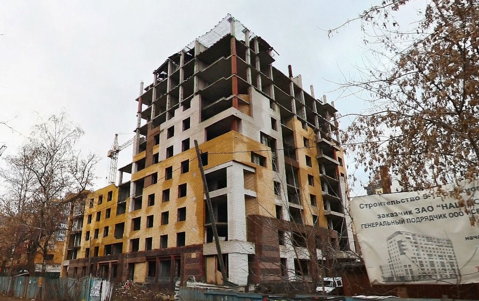 СК АГК и GloraX захотели достроить проблемный дом на улице Дунаева в Нижнем Новгороде