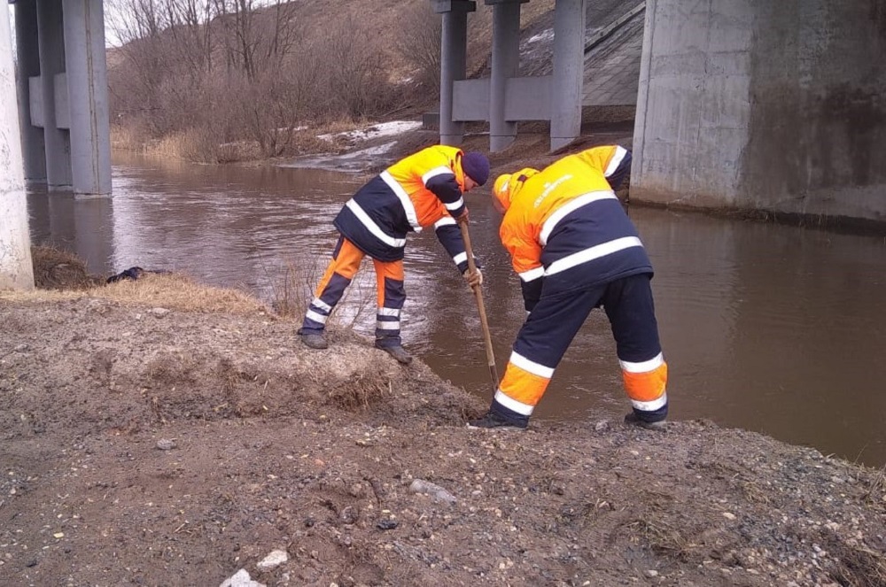Подготовка к весеннему паводку стартовала на федеральных трассах Нижегородской области