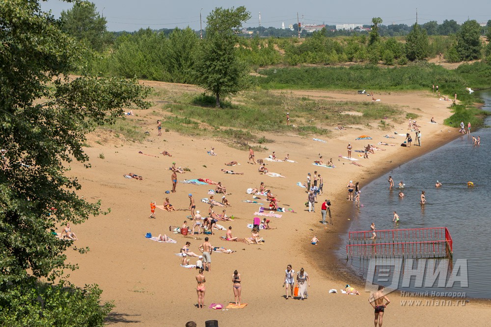 Шестнадцать пляжей и зон отдыха будет доступно летом для нижегородцев 