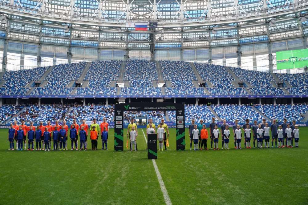 Первый матч Юношеской футбольной лиги Приволжья прошел на стадионе 