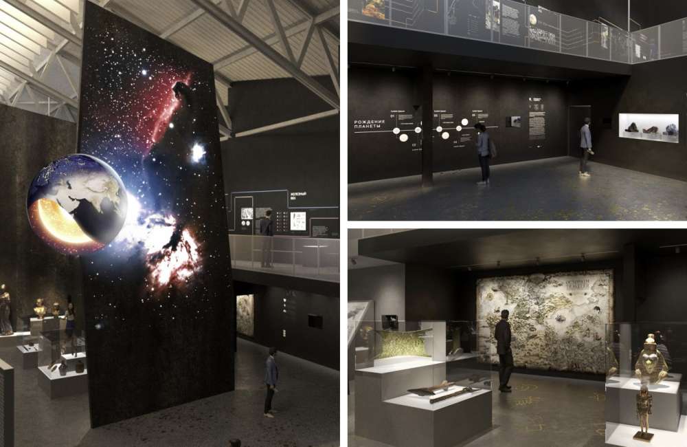 Проект экспозиции музея на территории будущего Шухов парка