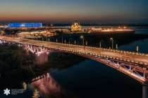 Несколько режимов подсветки Канавинского моста настроили в Нижнем Новгорода