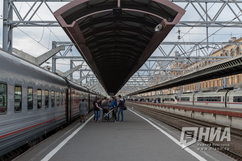Дополнительные поезда из Нижнего Новгорода назначены на популярные турнаправления