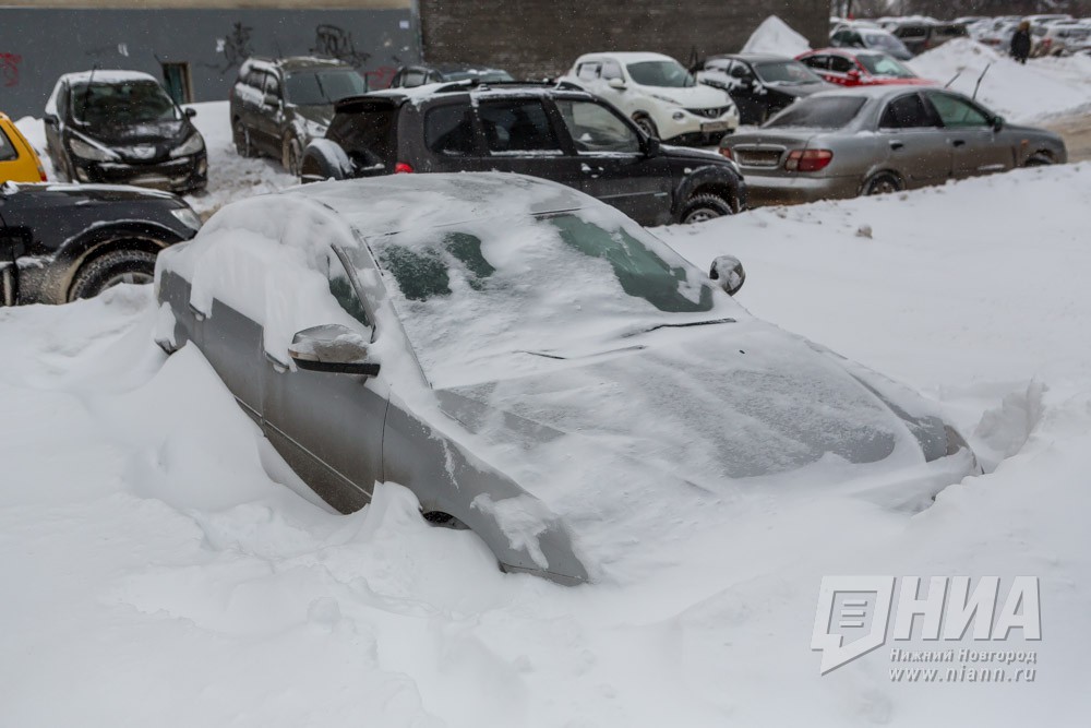 МЧС предупреждает о сильных снегопадах в Нижегородской области