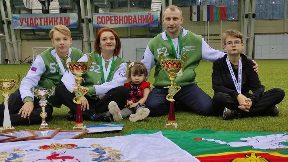 Семья Красновых из Нижегородской области победила на всероссийском фестивале 